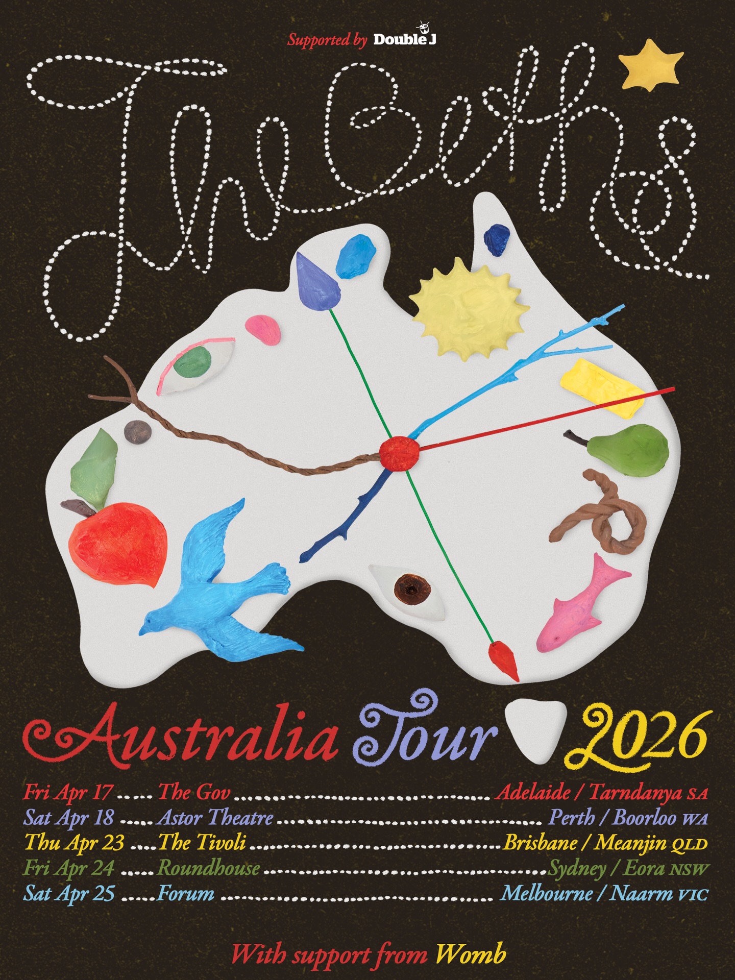 The Beths Tour Poster 2026